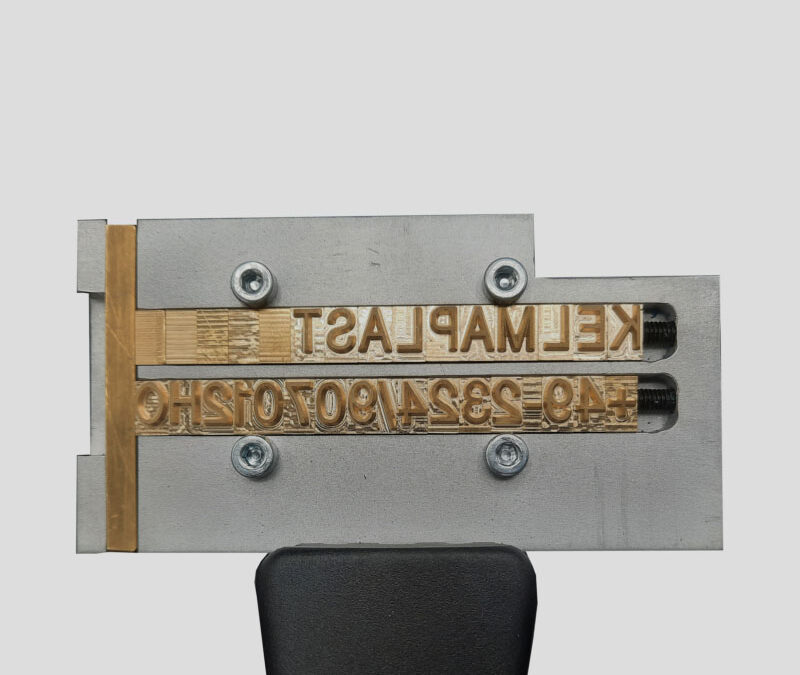 KELMAPLAST Handprägegerät           Nr. 41